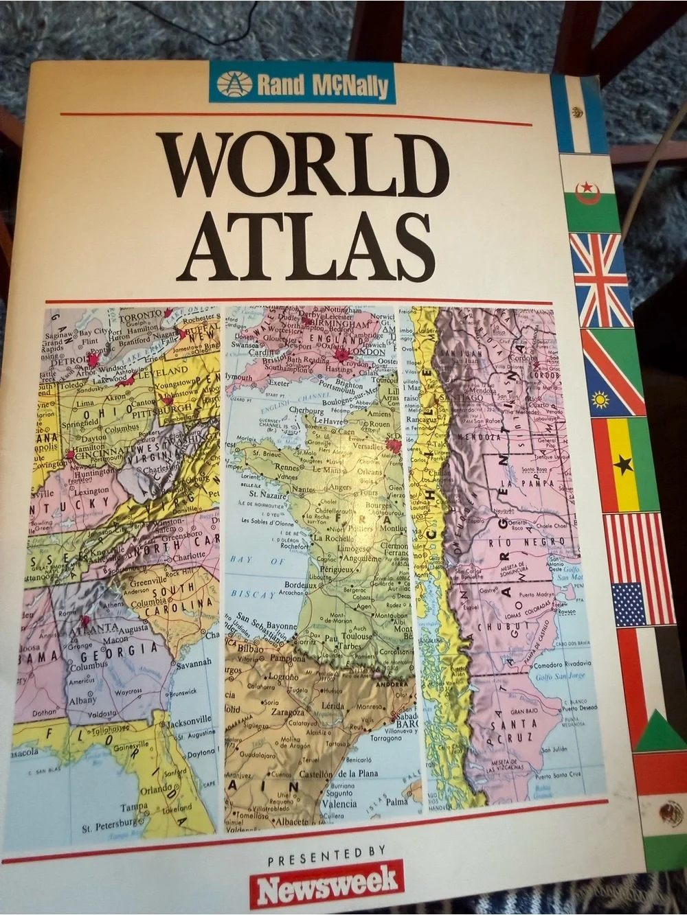 1990s Paperback World Atlas